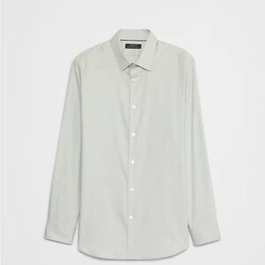 Banana Republic Light Gray Dress Shirt